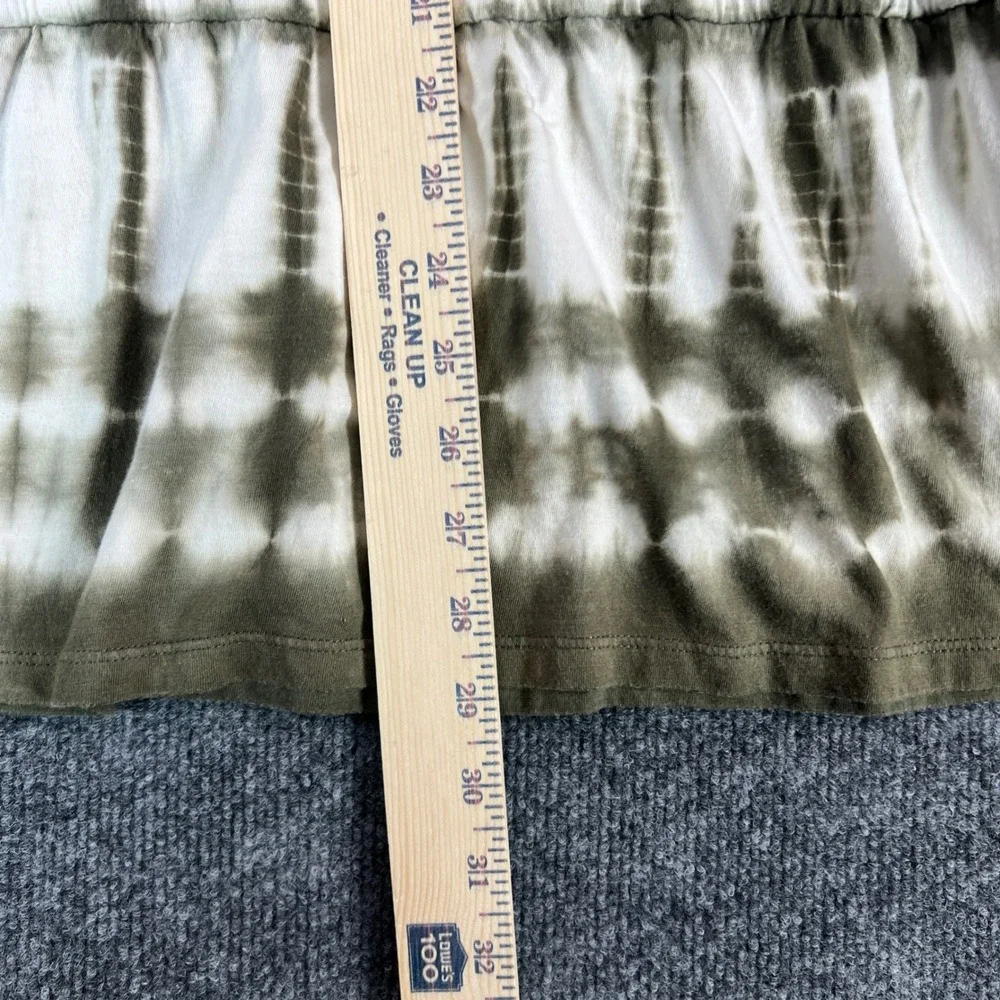 Michael‎ Kors Women Tie Dye Drawstring Waist Tunic Dress Size L